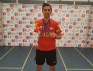 Doblete dorado de José Manuel Ruiz en el Open de Chile de tenis de mesa adaptado