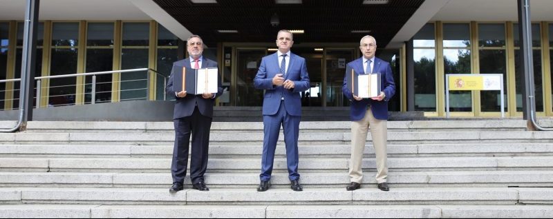 Carballeda, Franco y Blanco. Fuente: CSD