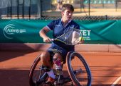 Martín de la Puente revalida el título en el Campeonato de España de Tenis en Silla