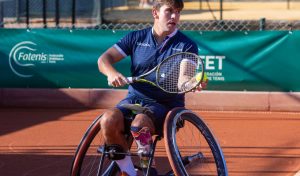 Martín de la Puente revalida el título en el Campeonato de España de Tenis en Silla