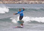 Carlota Jáuregui y Nicolás García, campeones de España de Longboard 2022