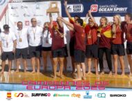 España, campeona de Europa de surf