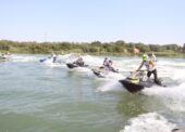 Arcos de la Frontera vibra con el Campeonato de España de Motos de Agua