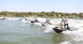 Arcos de la Frontera vibra con el Campeonato de España de Motos de Agua