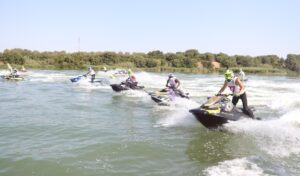 Arcos de la Frontera vibra con el Campeonato de España de Motos de Agua