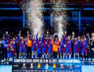 El Barça alza su 9ª Copa del Rey de balonmano consecutiva