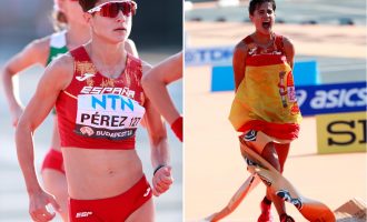 María Pérez, campeona del mundo en los 20 km marcha