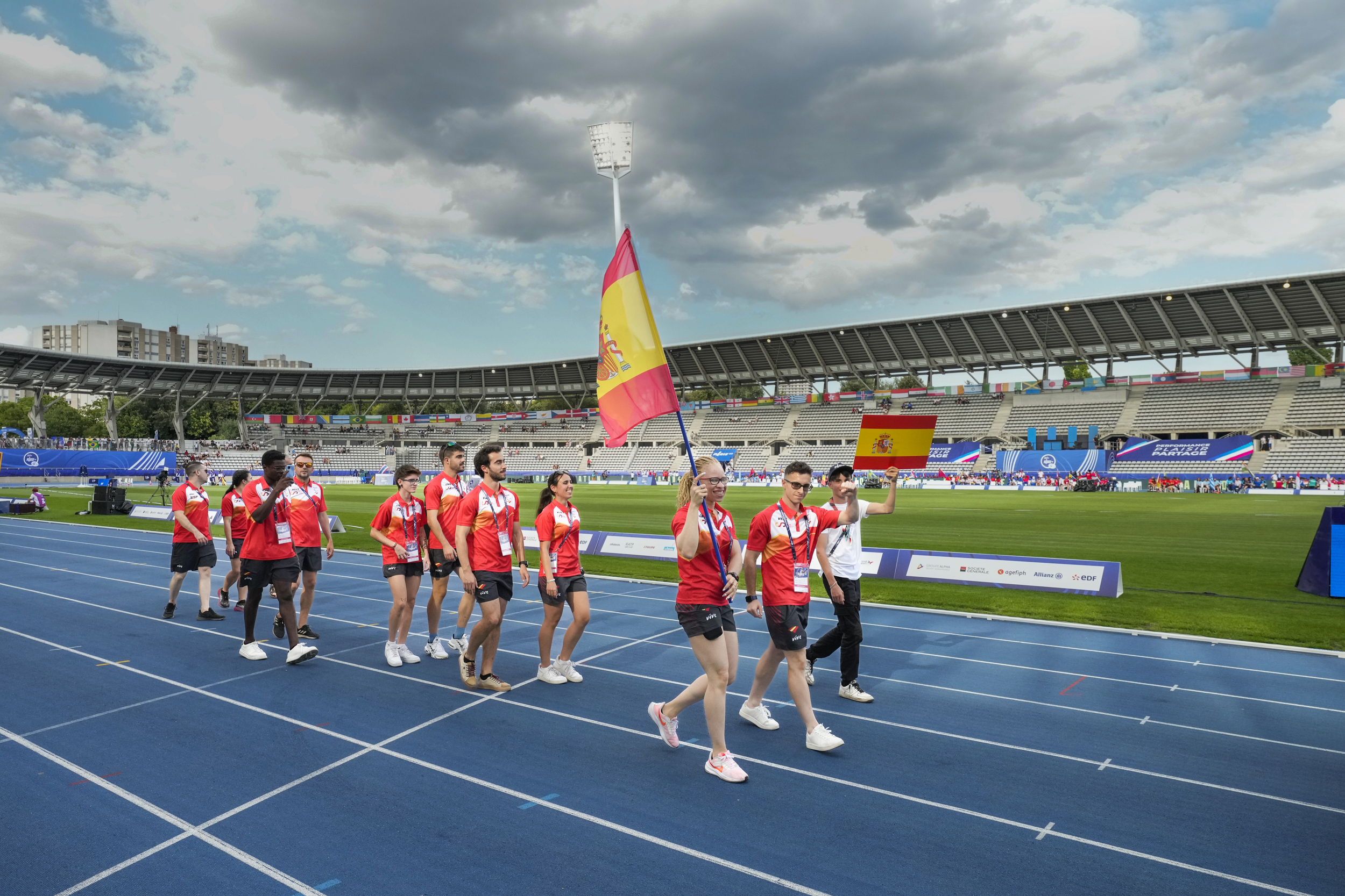 La selección española en el Mundial de París 2023. Fuente: CPE