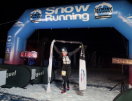 Virginia Pérez, primera campeona mundial en la disciplina de Snow running en Sierra Nevada