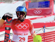 Quim Salarich no ha completado la prueba de eslalon de esquí alpino en los Juegos Olímpicos