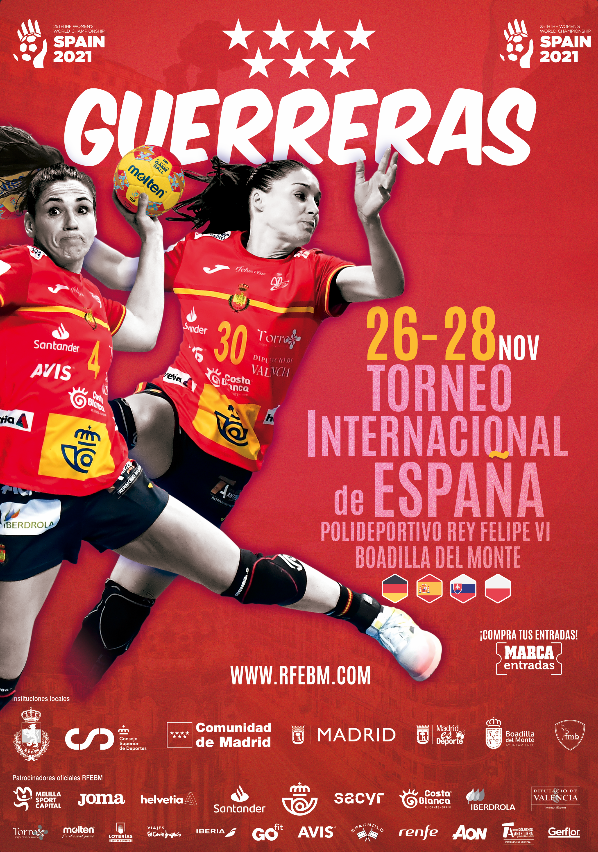 Cartel TIE Boadilla. Fuente: Real Federación Española de Balonmano