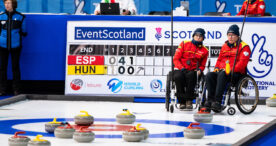 Jornada de captación de curling en silla de ruedas