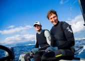 Diego Botín y Florian Trittel, campeones de Europa de la clase 49er de vela