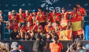 España, subcampeona del mundo en los ISA World SUP & Paddleboard Championship 2023
