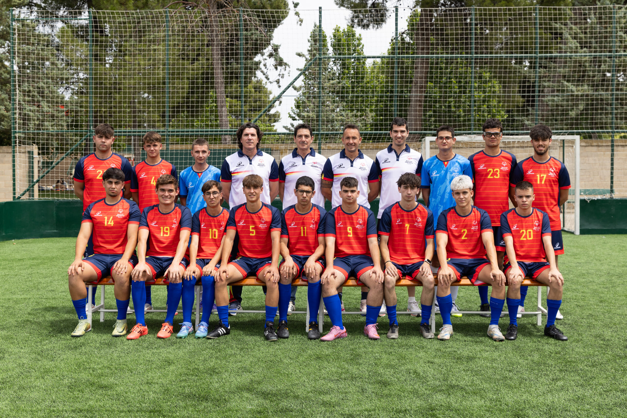Selección española. Fuente: Special Olympics España