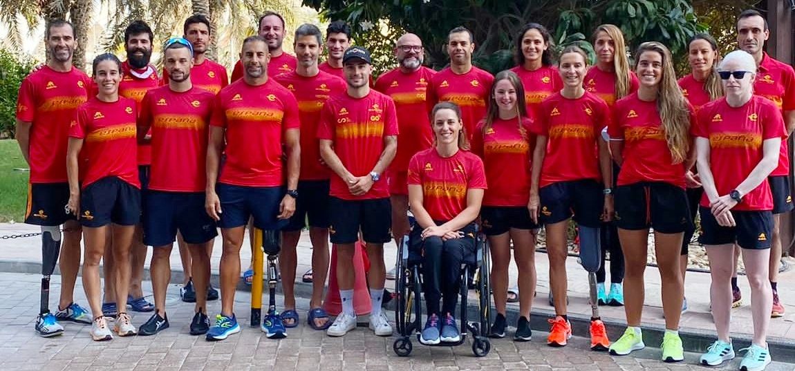 Mundial de triatlón paralímpico de Abu Dabi Fuente: Comité Paralímpico Español