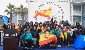 España logra el bronce en el mundial de surf adaptado