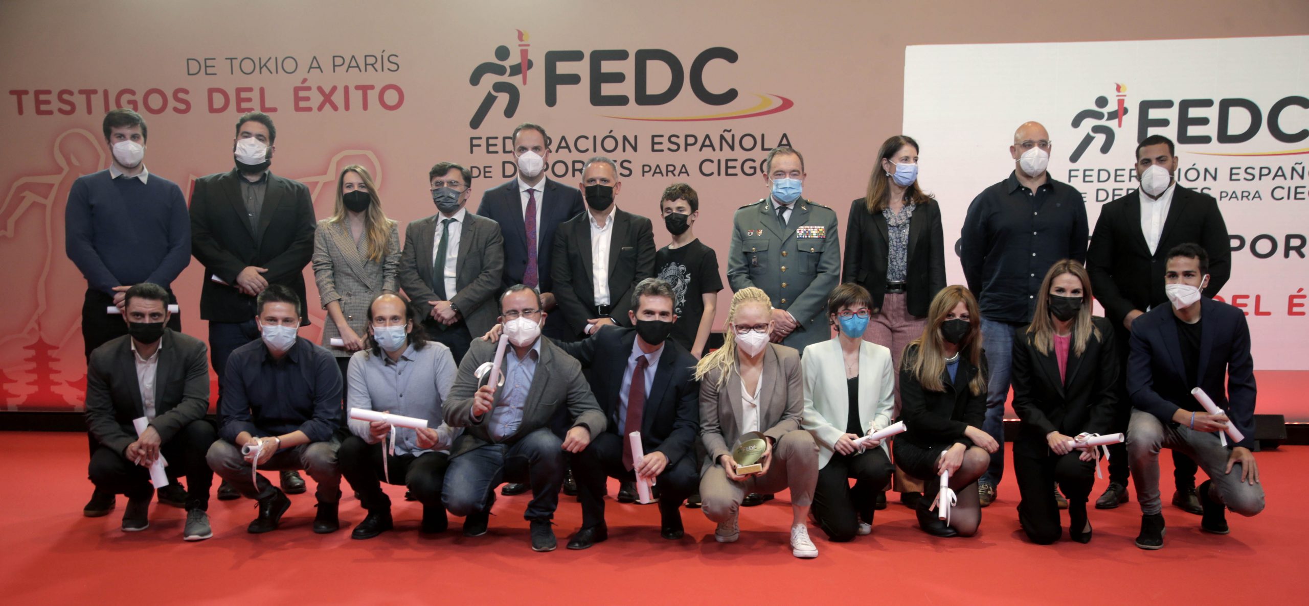 Gala Federación Española de Deportes para Ciegos. Fuente: Federación Española de Deportes para Ciegos