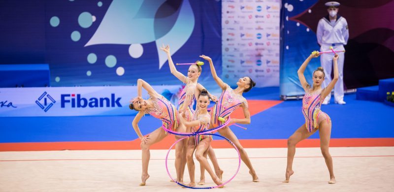 Campeonato de Europa de gimnasia rítmica celebrado en Varna. Fuente: Rfeg