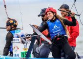 Gisela consigue la medalla de plata en vela 