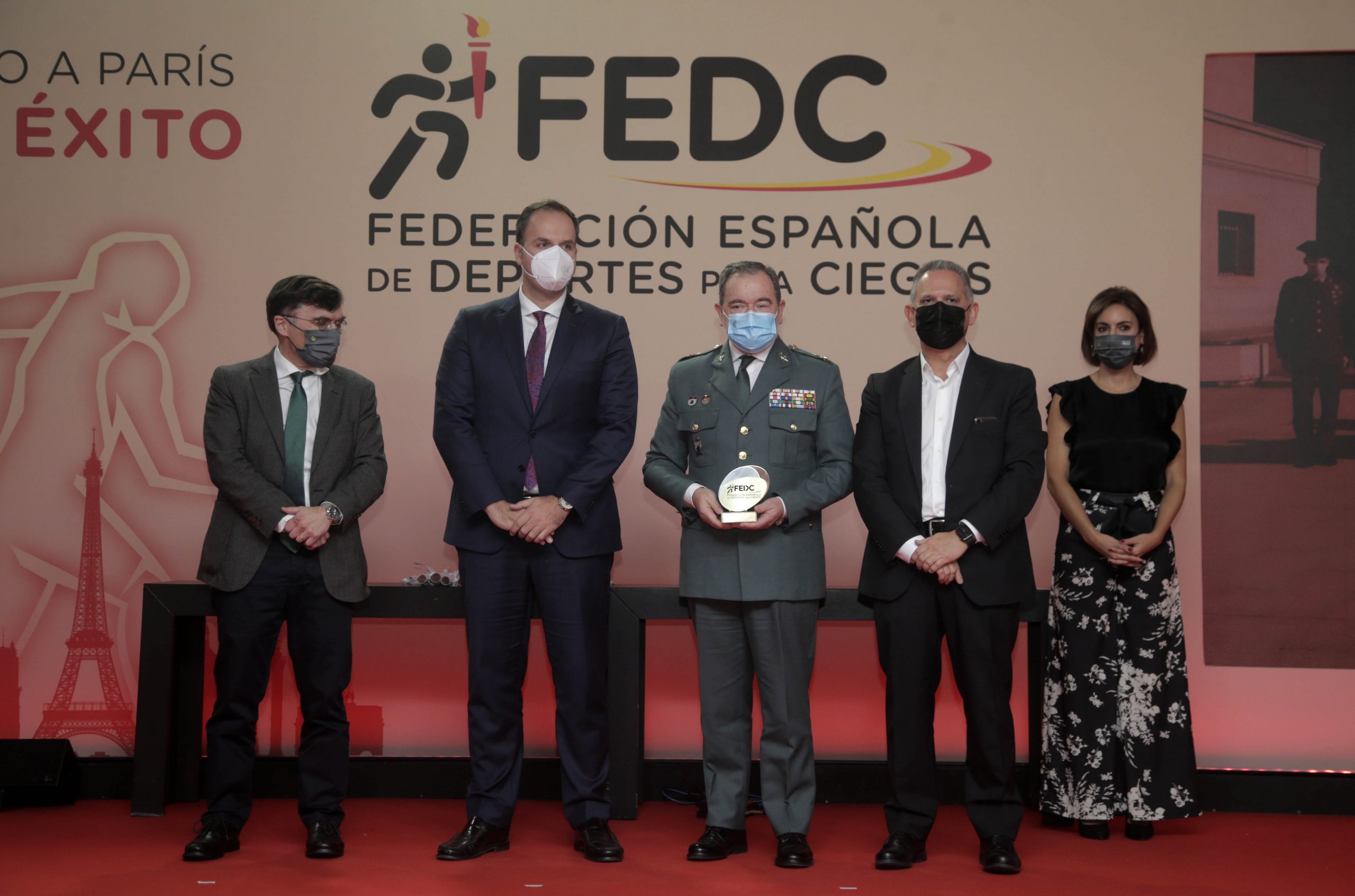 Guardia Civil. Fuente: Federación Española de Deportes para Ciegos