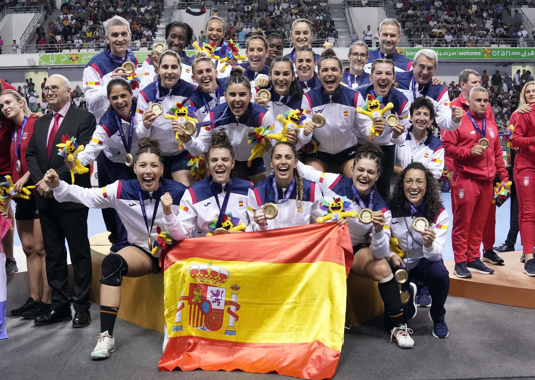 Guerreras, oro en Orán 2022. Fuente: COE