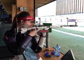 Helena Arias, récord de España en el Campeonato de España de Armas Olímpicas