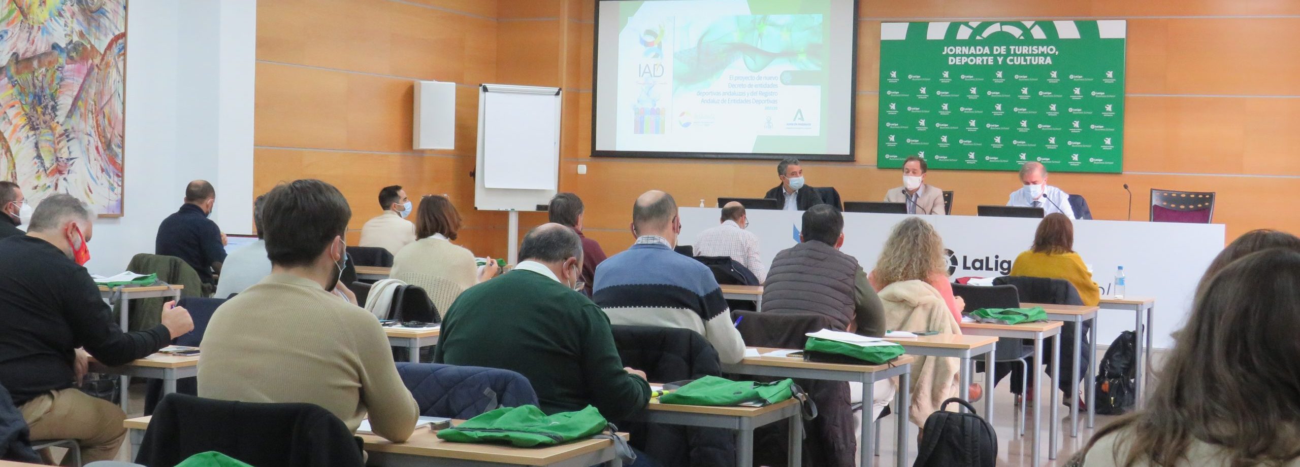 Jornadas de la Junta de Andalucía en Málaga. Fuente: Consejería de Educación y Deporte de la Junta de Andalucía 