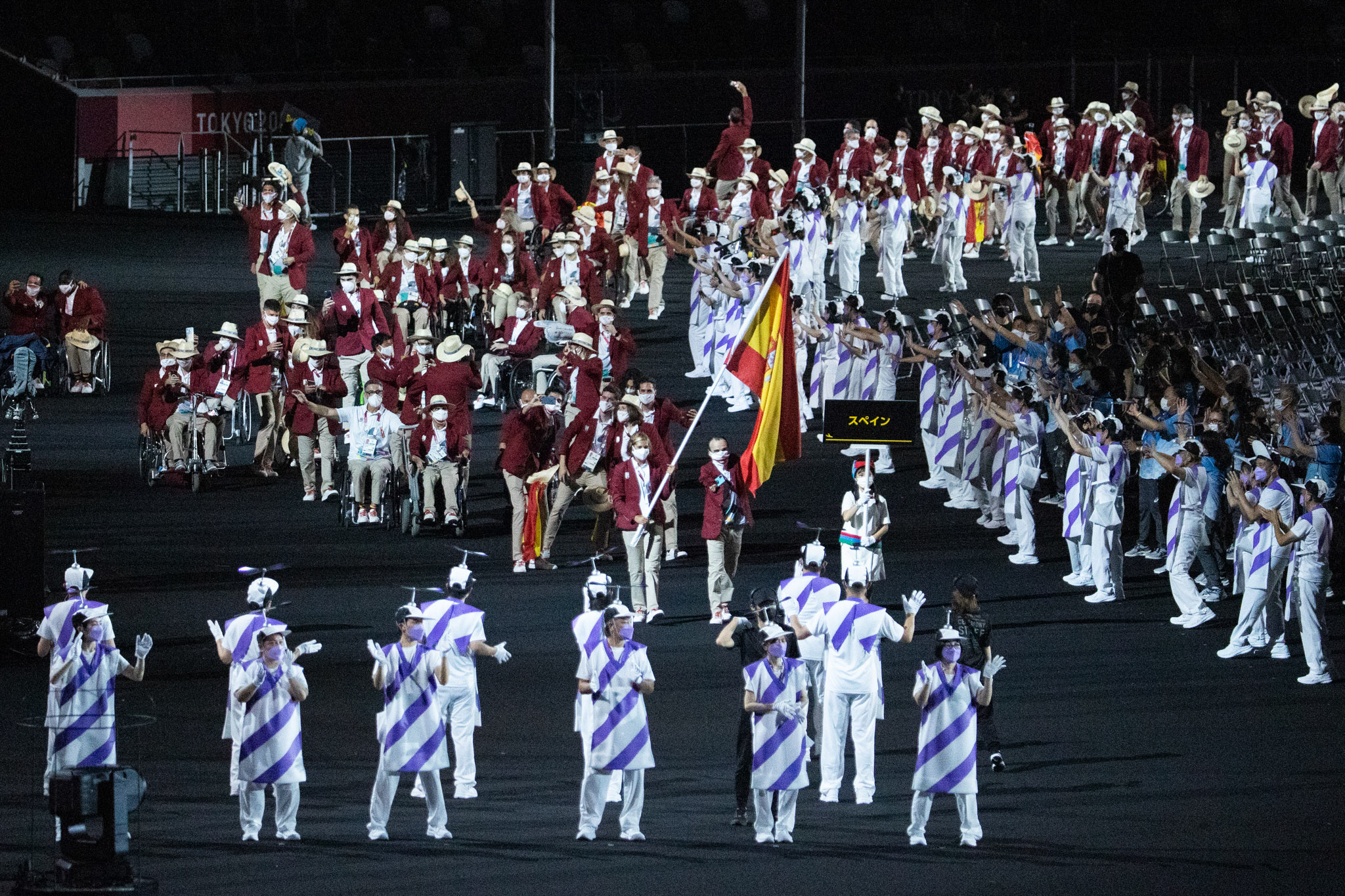 Ceremonia inauguración Tokyo 2020. Fuente: CPE