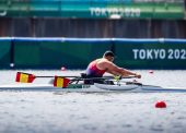 Javier Reja, a la final A de scull individual