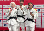  María Manzanero y Sergio Ibáñez, campeones de Europa de judo