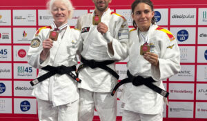 María Manzanero y Sergio Ibáñez, campeones de Europa de judo