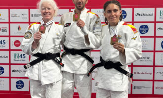 María Manzanero y Sergio Ibáñez, campeones de Europa de judo