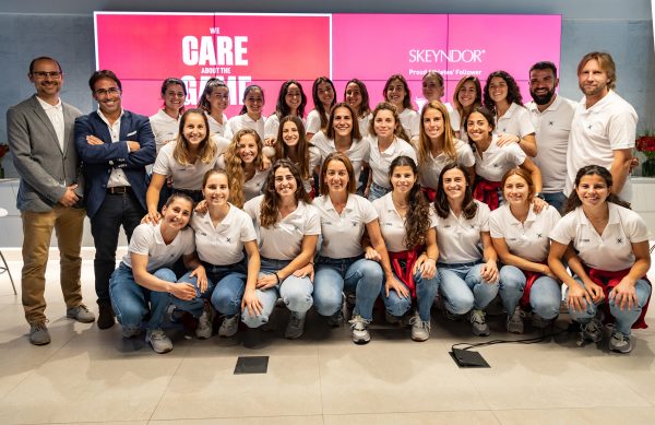 La Selección Española Femenina de Hockey. Fuente: Rfeh