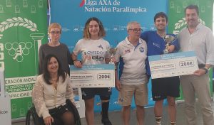 Los nadadores David Sánchez y Laura Fernández de Arquer vencen en Cádiz
