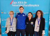 Los nadadores Íñigo Llopis y Beatriz Lérida, ganadores en Oviedo