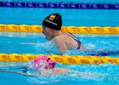 Marta Fernández, campeona paralímpica en 50 metros braza