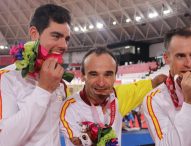 Bronce para España en la velocidad por equipos