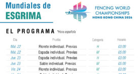 La esgrima mundial se bate en Hong Kong