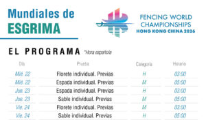 La esgrima mundial se bate en Hong Kong