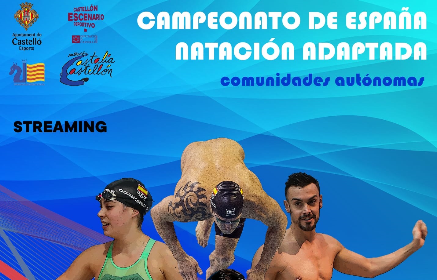 Natación adaptada. Fuente: Comité Paralímpico Español