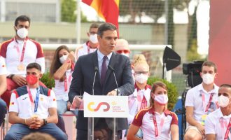 Homenaje del presidente del Gobierno a olímpicos y paralímpicos españoles