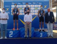 Los franceses dominan la Copa de Europa de Triatlón Melilla 2021