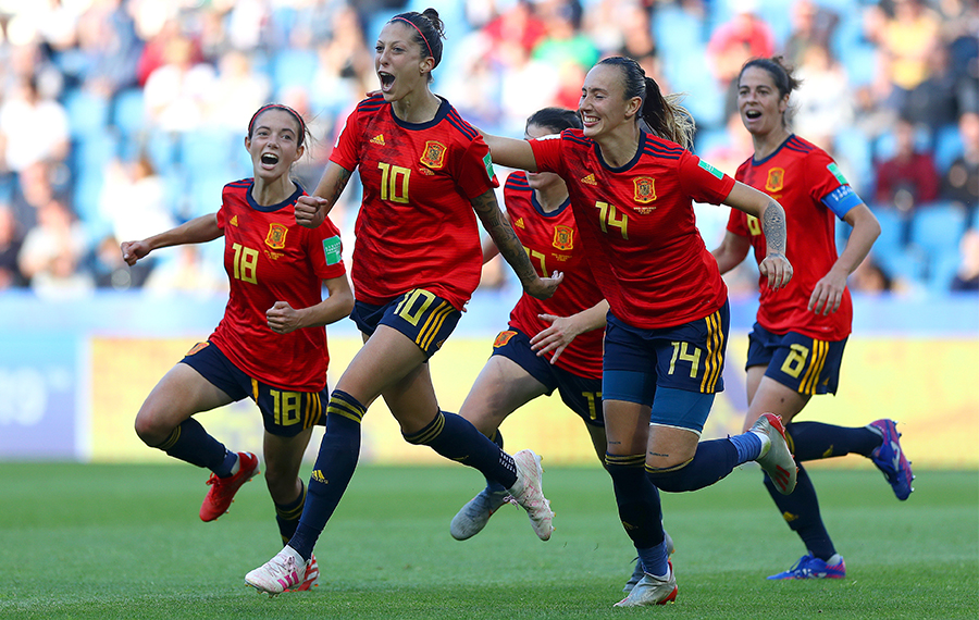 Selección española de fútbol. Fuente: Rfef