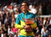 Rafa Nadal alcanza su 14º Roland Garros en París