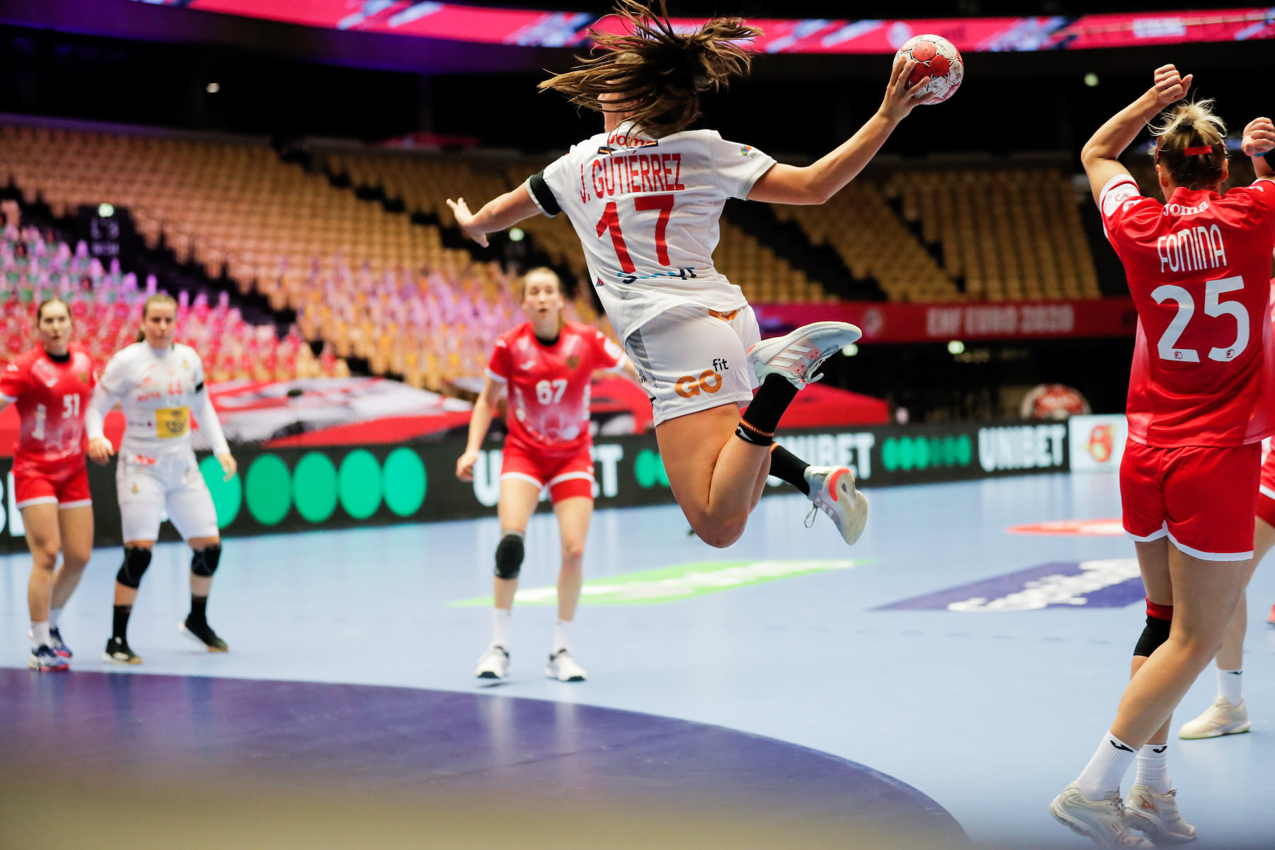 Selección española de balonmano. Fuente: Rfebm