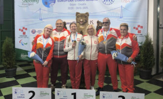 Rivero y Solabarrieta, plata y bronce en el Europeo de tiro con carabina para ciegos