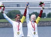 Susana Rodríguez y su guía Sara Loehr, campeonas paralímpicas