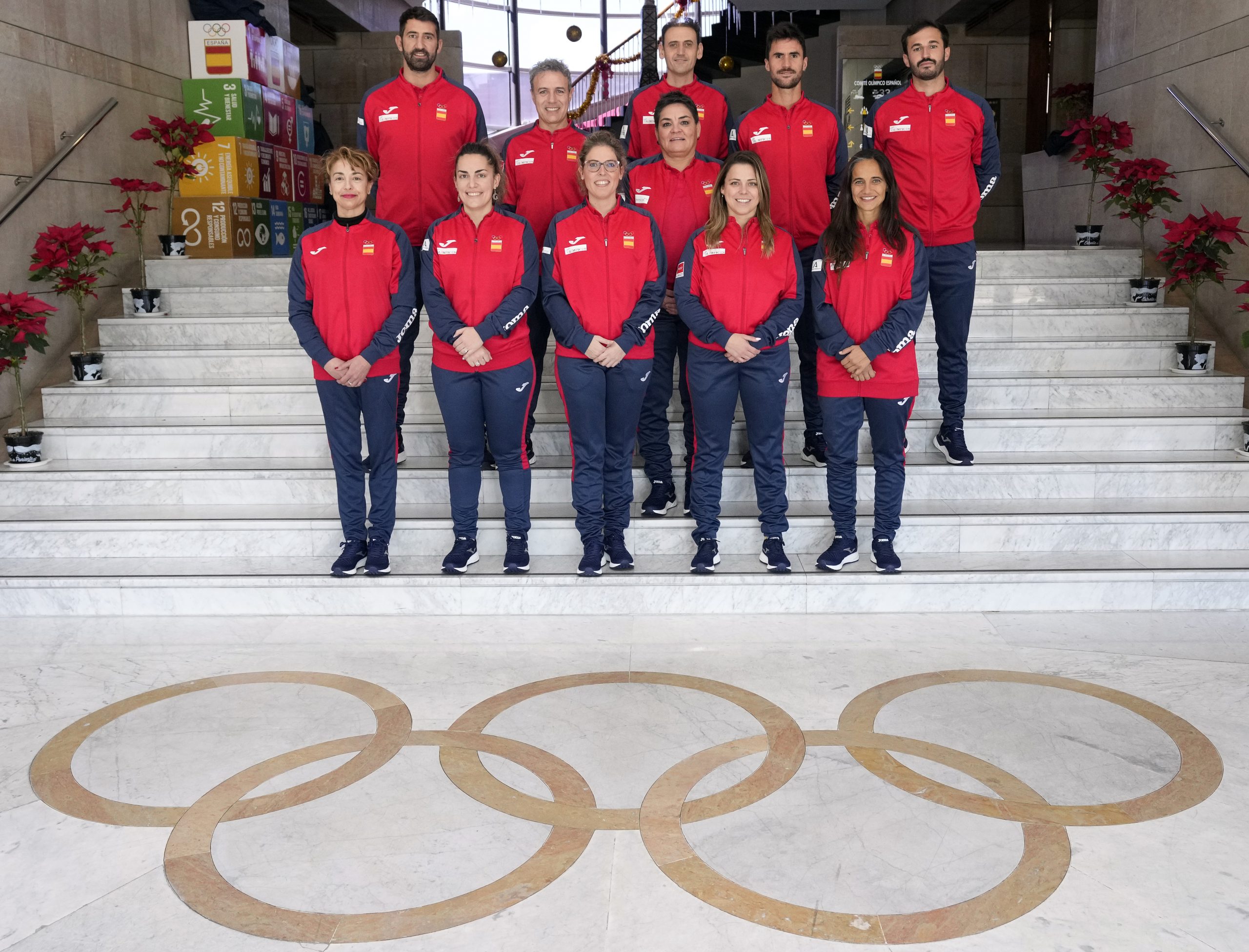 Equipo de deportistas de Todos Olímpicos. Fuente: COE