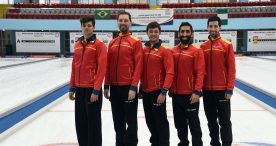 El equipo masculino de Curling lucha por una de las dos plazas para el Mundial de 2022